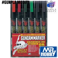 Gundam Marker Zeon Matker Set ชุดกันดั้มมาร์คเกอร์ GMS108 ปากกาสำหรับงานโมเดล