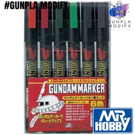 MR.Gundam Marker Zeon Matker Set ชุดกันดั้มมาร์คเกอร์ GMS108 ปากกาสำหรับงานโมเดล