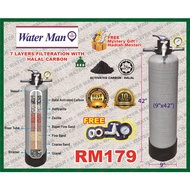 7-Layer-(9''x42'') Halal Active Carbon Outdoor Water Filter / Penapis Air Luar Rumah 7-Layer