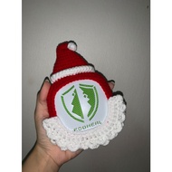 Santa 🎅🏼Ecoheal ARC ll Handmade Needlework Crochet Cross Body Cover Casing 圣诞老人款携带式电子树针织钩针侧背保护套