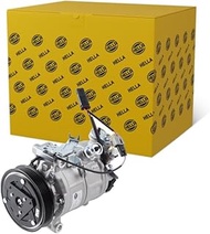 HELLA 8FK 366 200-461 Compressor, Air Conditioning - 6SAS14C - Swash Plate - 12V - R 134a-R 1234yf -