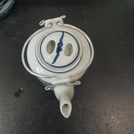 Blue tea kettle 0.5 Liter - 1.5 Liter ceramic tea kettle