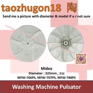 Midea Washing Machine Pulsator Mesin Basuh Kipas MFW-700M MFW-707S MFW-751S MFW-788S MFW-706PS MFW-7
