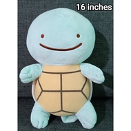 Big Pokemon Center Ditto Squirtle Plush