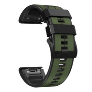 22mm 26mm Silicone Strap For Garmin Fenix 7 7X 6 6X 5 5X Quick Release Watchband For Garmin Fenix 3/3 HR/3 Sapphire Forerunner 935 945 Strap