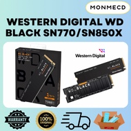 Western Digital BLACK SN770/SN850X NVMe Gaming SSD Gen4 PCIe, M.2 2280, up to 7.300 MB/s