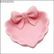 KOOK Romance 3D Printed Ruffled Edge Heart Shape Dish For Cosmetics