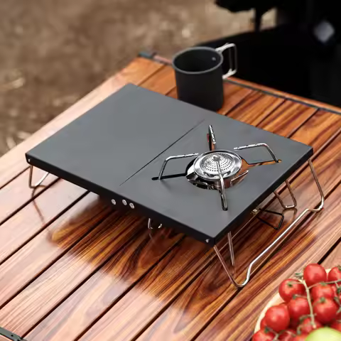 Outdoor Camping Camping Folding Table Spider Stove Accessories Portable Table Aluminum Alloy Camping
