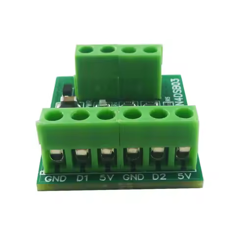DC 5V 12V 24V 1-2CH RS485 Digital Temperature Collector Module -55 to +125C DS18B20 Sensor for Therm