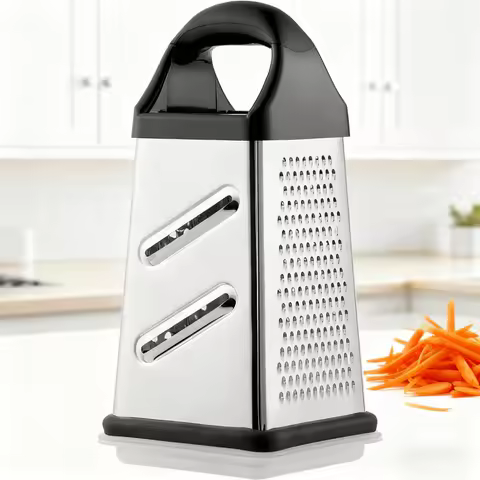 4 Side Manual Cutter Slicer Stainless Steel Cheese Fruit Cutter Slicer Multifunctional Vegetable Gra