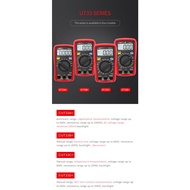 UT33A+ UT33B+ UT33C+ UT33D+ Palm Size digital Multimeter With Capacitance/NCV/Diode test/Continuity 