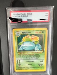 1999 Pokemon Game Venusaur Holo Card #15