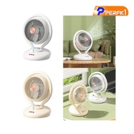 [Perfk1] Fan USB Fan 160 Adjustable 3 Speeds Cooling Fan Table Fan for Home Office Camping Travel Desktop