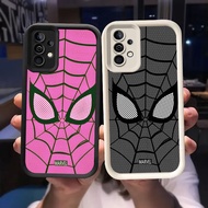 O-75 Spider-man Casing for Samsung Galaxy A53 A52 A72 A52S A73 S25 Ultra 5G Black and White