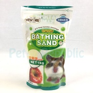 Hamster-cage-hamster- Hamster Sand Newage Bathing Sand Apple 1Kg-cage-Hamster.