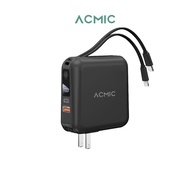 【อัปเกรดล่าสุด】พาวเวอร์แบงค์ ACMIC A15 ความจุ 20000mAh รับประกัน 2 ปี รองรับการชาร์จเร็ว PD 20W มีปล
