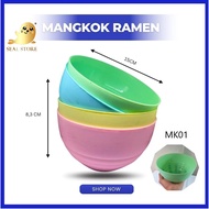 Ramen Bowl KSB Food Grade Plastic Bowl 12 PCS {1 DOZEN} MK01