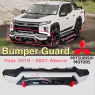 Mitsubishi Triton Bumper Guard With DRL Daylight /Fender Arch With Fuel Tank Cover