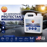 Protective solution & restores premium black plastic surfaces -303 Aerospace Protectant genuine USA