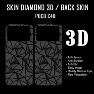 Garskin DIAMOND 3D Xiaomi Redmi 9T/Note 11/10 4G/10C/8/A1/10 5G/Note 9 Pro/11 Pro 4G/Note 7/Mi 12/Mi