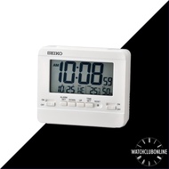 [WatchClubOnline] QHL086W Seiko Table Clock Digital Quartz Alarm Light Hygrometer Thermometer QHL086 QHL-086 QHL-086W