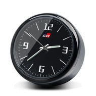 GR Car Auto Parts Mini Car Clock Air Vent Dashboard Decorative Sticker For Toyota GR Sport Corolla Y