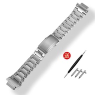 Solid Stainless Steel Watchband for Casio G-Shock GWM5610 DW5600 GW-5000 G-5600 GA2100 GM5600 GM2100