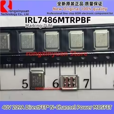 IRL7486MTRPBF IRL7486 7L86 IRL7486MPBF IRL7486M IR7486 IR7L86 DirectFET® N-Channel Power MOSFET 40V 