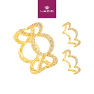 HABIB Diamond Ring in 750/18K Yellow Gold 272320325