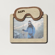 個性化滑雪面罩相框滑雪護目鏡牆壁裝飾客製尺寸