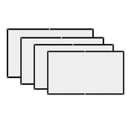 [yiodusi] 60inch 16:9 Projection Screen Movie Screen High Contrast