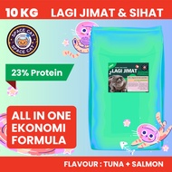 10KG SPACECAT STG-1.All in ONE formula .Makanan Kucing Ekonomi.Flavor:Tuna & Salmon.(23% Protein )