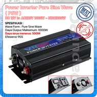 VRtec Power Car Inverter PSW 1000W DC 12V to AC220V NBQ1000W