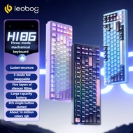 LEOBOG Hi86 Aluminum Mechanical Keyboard Tri-Mode Wireless Custom Gasket RGB Light 75% Layout Gaming