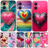Case For Tecno spark go 2 2025 go2S POP 10 Silicon Phone Cover 3D heart beauty
