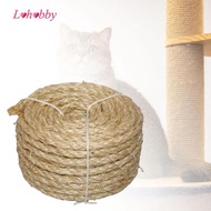 [Lohobby] Sisal Twine Rope Cat Scratching Post Crafts Cat Scratching Post Accessories