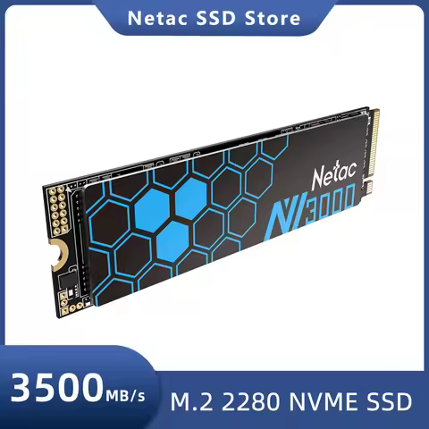 Netac M2 NVMe SSD 2tb 250GB 500GB 1tb SSD M2 2280 PCIE 3.0 Gen4 Hard Drive Internal Solid State Disk