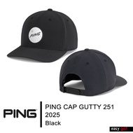 PING CAP GUTTY 251 2025 PING CAP MEN หมวกกอล์ฟ หมวกกีฬาผู้ชาย