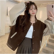 XXL Brownie oversized women's baseball jacket - women's varsity jacket - baseball jacket