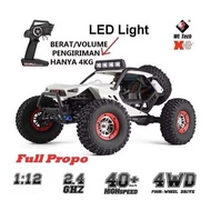 WLtoys Remote Control WL XK 12429 4WD LED RC Car Mobil Speed Offroad Elektrik Toys Hobby Bekasi Jaka