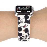 Cute Mickey Watch Silicone Strap for Apple Watch 1 Series 2 Apple Watch Series 3 4 5 Apple Watch SE 