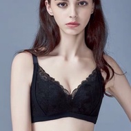 Seamless Fashion Bra (K-D28) Women's underwear black push up and wire-free foam/