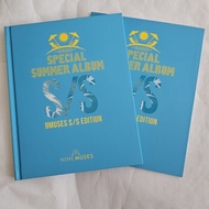 Nine Muses Special Summer Album-9MUSES S/S Edition Unpacked Good Condition No Unseal Card Photocard