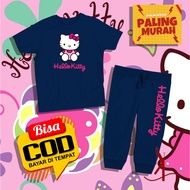 Hello Kitty Kids Suit Hello Kitty Kids T-Shirt/ Kids Jogger Pants/ - Kids Clothes Pants Set