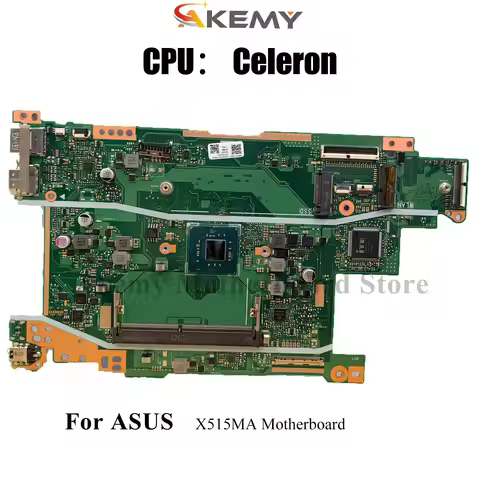 X515MA Laptop Motherboard For ASUS VivoBook X515MA X515M Notebook Mainboard With Celeron CPU 100% te