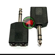 6.5MM MALE TO 2 FEMALE CONNECTOR 6.5MM SPLITTER JACK 6.5MM
