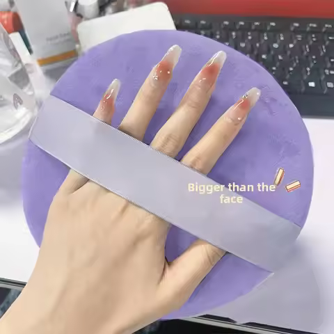 Oversized Loose Powder Puff Beauty Make Up Tools Super Large Cosmetic Puff Makeup Blender Velvet Bea
