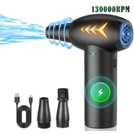 130000RPM Cordless Blower Air Blower Dust Blower Air Duster USB Rechargeable Fast Charge Portable Blower Cordless Wind Blower