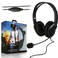 Headset Game Microphone - X4 | SY830 | SY850 | G10 Murah Headphone Kabel Earphone Gaming Over Ear Wi