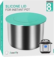 Silicone Cover Fits Instant Pot 8 Qt - 8 Quart Inner Pot Lid for Insta Pot 8 Qt Duo,Pro,Ultra,Crisp,Nova,Plus &amp; More - Best Sealing Lid for 8 Qt Pressure Cooker Instapot Cover